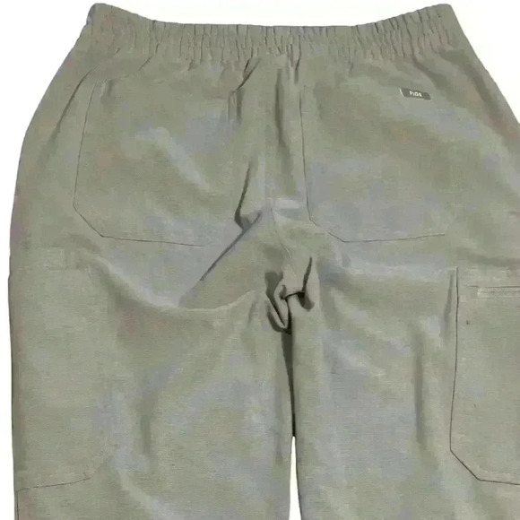 FIGS High Waisted Yola Skinny Scrub Pants Dark Space Grey Women’s Size Small NEW - Picture 5 of 7